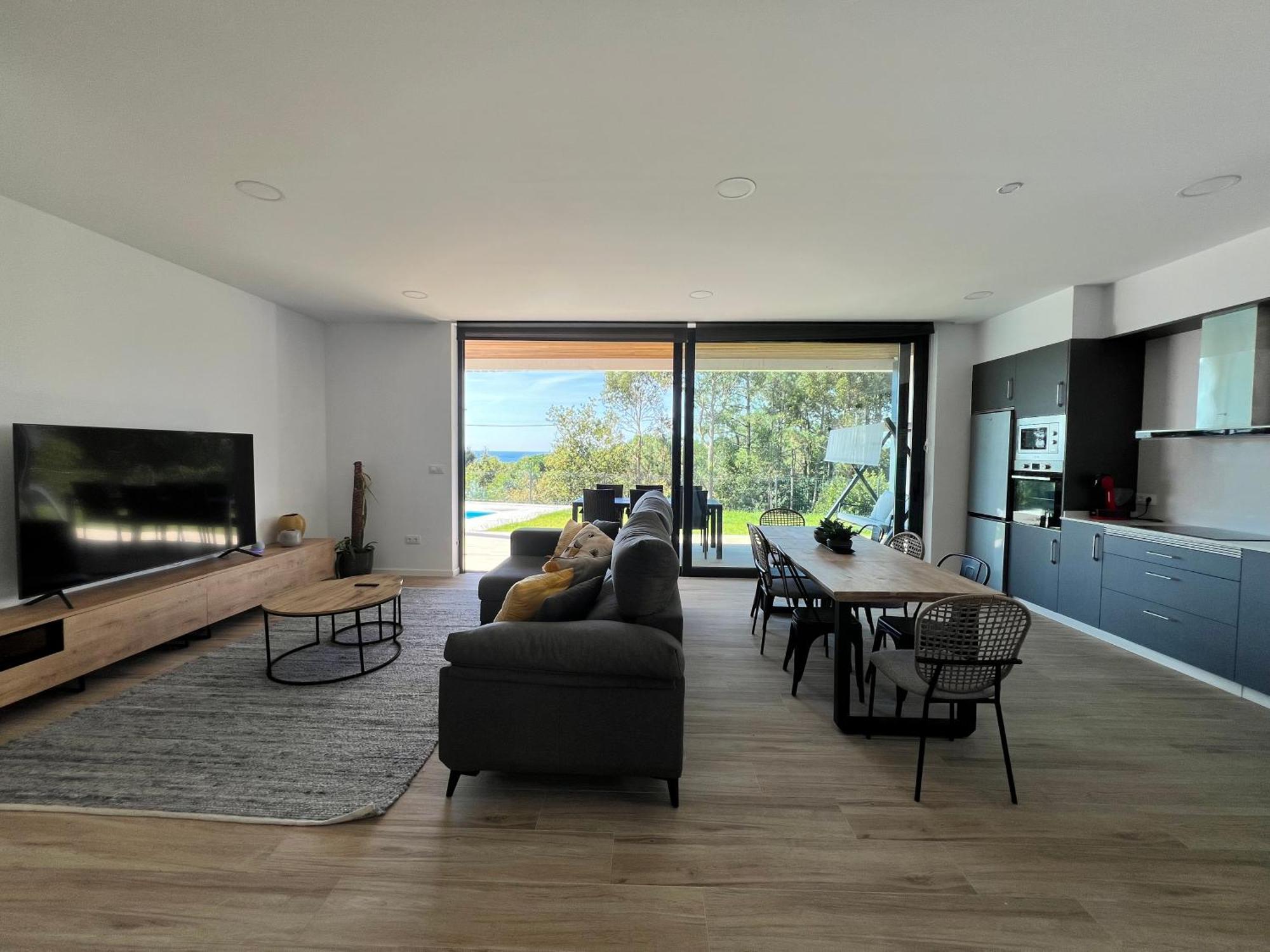 Casa Os Balcons Ria De Arousa Boiro Extérieur photo