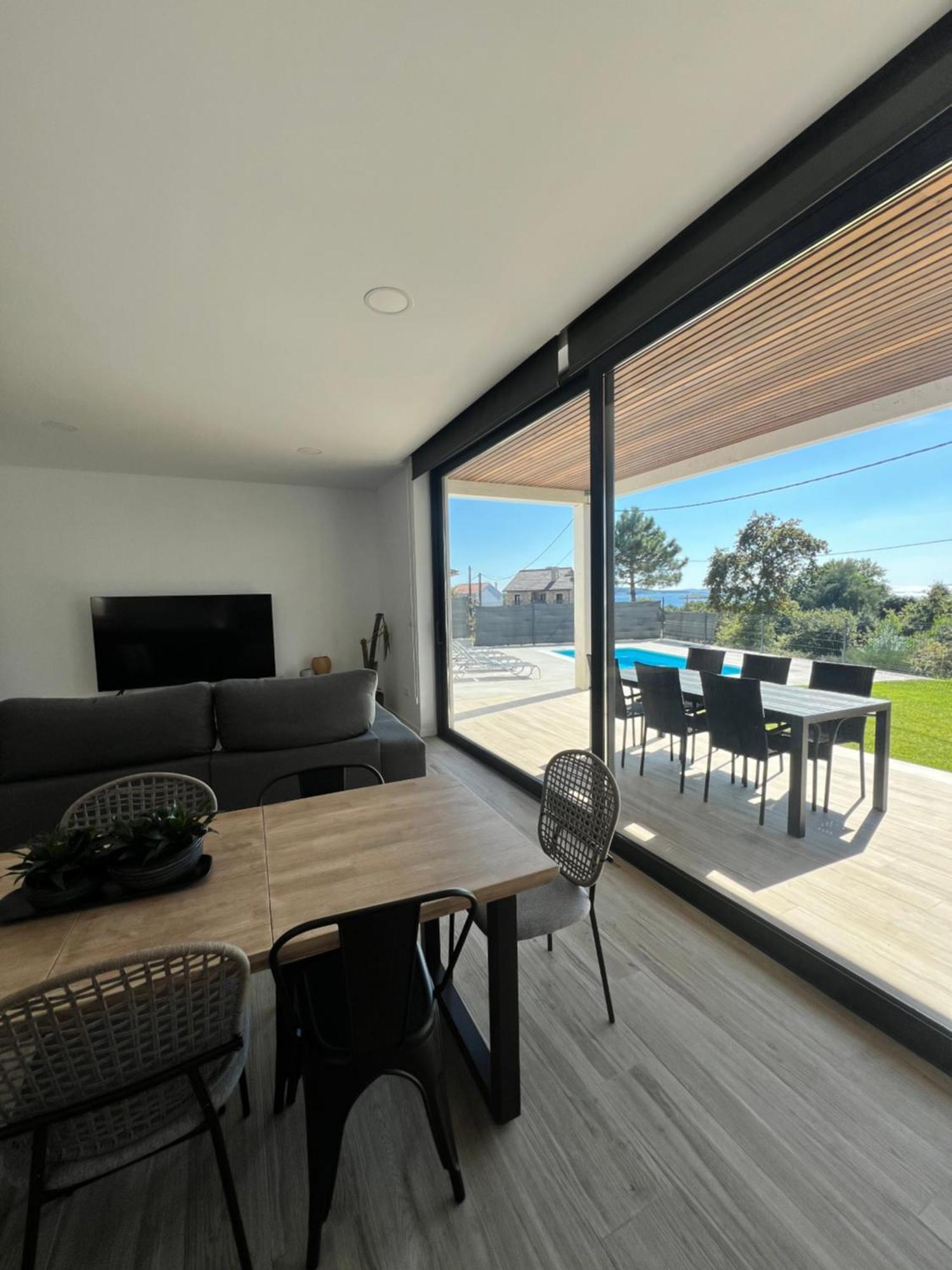 Casa Os Balcons Ria De Arousa Boiro Extérieur photo