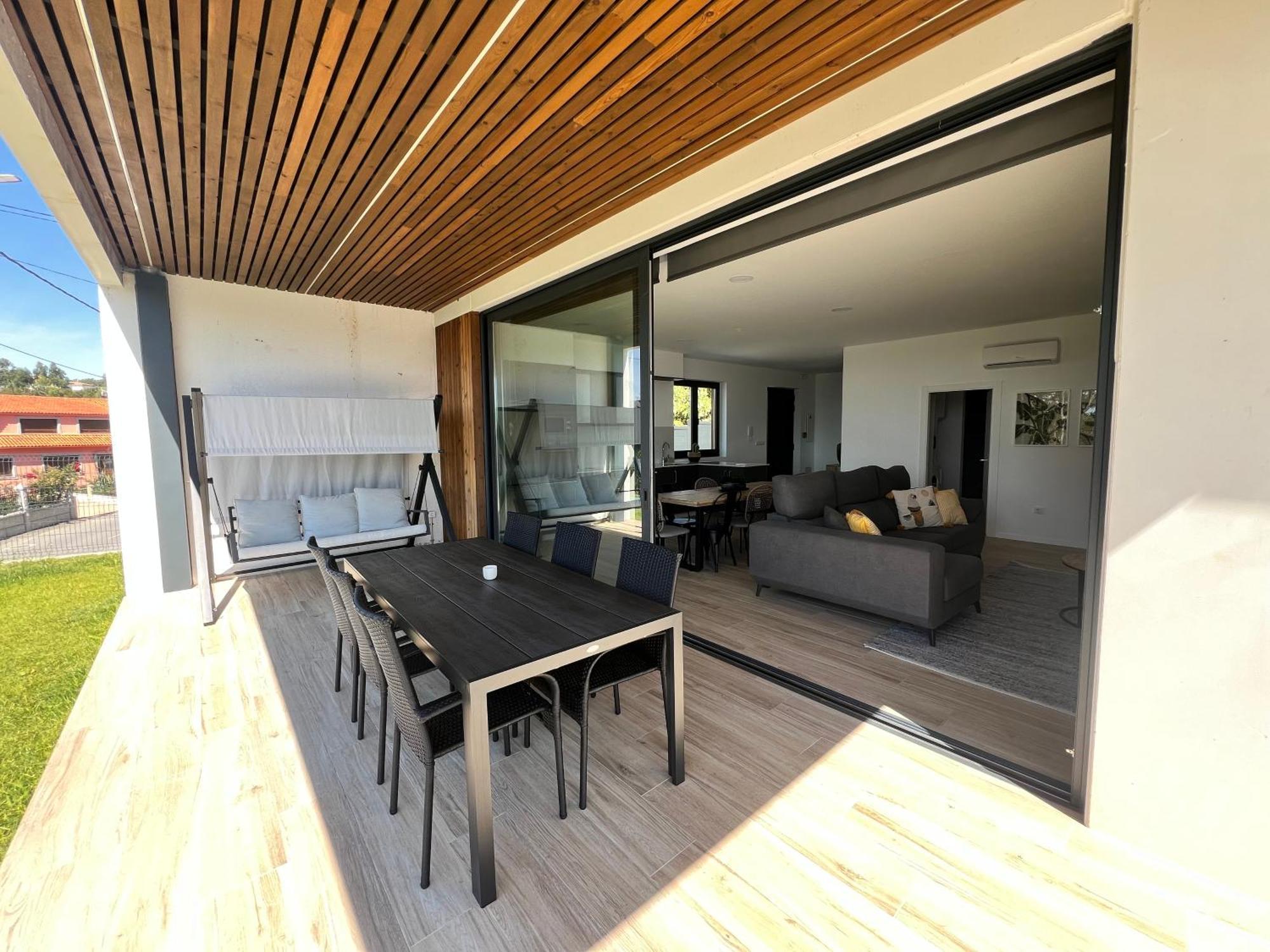 Casa Os Balcons Ria De Arousa Boiro Extérieur photo